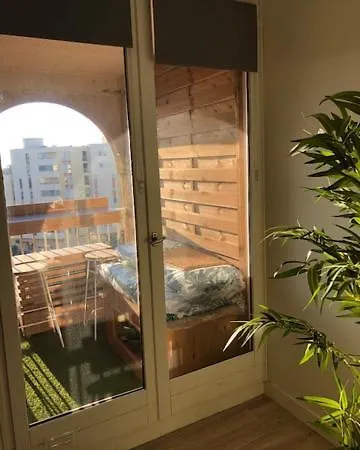 Studio Cosy Carnon-plage - Clim Et Wifi Proche Montpellier Lejlighed